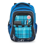 Obrazek Plecak szkolny Bagmaster LUMI 21 B - football blue 23 l