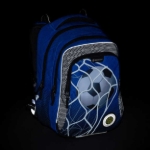 Obrazek Plecak szkolny Bagmaster LUMI 21 B - football blue 23 l