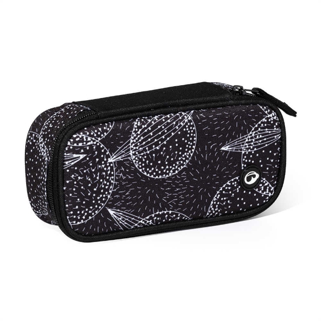 Obrazek Piórnik studencki Bagmaster ENERGY 20 A - czarno-biały, czarny