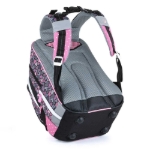 Obrazek Plecak szkolny trzykomorowy Bagmaster ALFA 21 A - psi róż 23 l