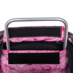 Obrazek Plecak szkolny trzykomorowy Bagmaster ALFA 21 A - psi róż 23 l