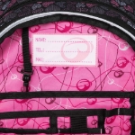 Obrazek Plecak szkolny trzykomorowy Bagmaster ALFA 21 A - psi róż 23 l