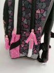 Obrazek Plecak szkolny trzykomorowy Bagmaster ALFA 21 A - psi róż 23 l