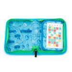 Obrazek Bagmaster ALFA 21 B mały zestaw szkolny dla pierwszoklasistów - kostki niebieskie 23 l