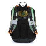 Obrazek Plecak szkolny Bagmaster ALFA 21 C - zielony dinozaur 23 l