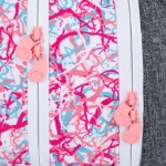 Obrazek Plecak szkolny Bagmaster BOSTON 21 A - pomarańczowy różowy 29 l