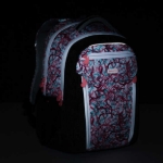 Obrazek Plecak szkolny Bagmaster BOSTON 21 A - pomarańczowy różowy 29 l