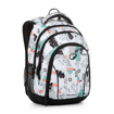 Obrazek Plecak studencki Bagmaster SUPERNOVA 21 A - jasny biały 34 l