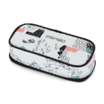 Obrazek Bagmaster CASE SUPERNOVA 21 A Piórnik studencki PINK/WHITE/TURQUOISE biały