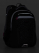 Obrazek Plecak szkolny Bagmaster BOSTON 20 A - szary z drobnym wzorem czarny 29 l