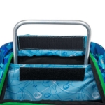 Obrazek Bagmaster ALFA 21 B duży zestaw szkolny dla pierwszoklasistów - kostki niebieskie 23 l