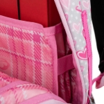 Obrazek Plecak szkolny Bagmaster BETA 22 B - panda różowy 23 l