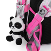 Obrazek Plecak szkolny Bagmaster BETA 22 B - panda różowy 23 l