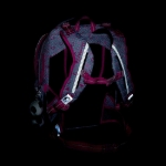 Obrazek Plecak szkolny Bagmaster BETA 22 B - panda różowy 23 l