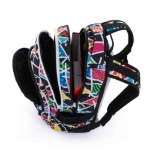 Obrazek Plecak studencki Bagmaster DIGITAL 22 A - Britto wielokolorowy 34 l