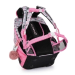Obrazek Plecak szkolny Bagmaster LUMI 22 A - biały kot z kokardą różowy 23 l