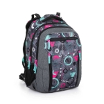 Obrazek Plecak szkolny Bagmaster PORTO 22 A - Memphis szary 29 l