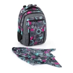 Obrazek Plecak szkolny Bagmaster PORTO 22 A - Memphis szary 29 l