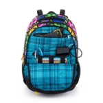 Obrazek Plecak szkolny Bagmaster PORTO 22 B - Britto wielokolorowy 29 l