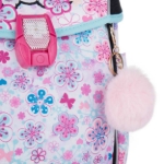 Obrazek Teczka szkolna Bagmaster PRIM 22 A - miś różowy 20 l