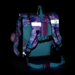 Obrazek Teczka szkolna Bagmaster PRIM 22 A - miś różowy 20 l