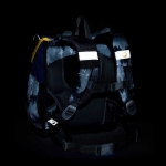 Obrazek Teczka szkolna Bagmaster PRIM 22 C - wilczy błękit 20 l