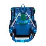 Obrazek Teczka szkolna Bagmaster PRIM 22 D - cube world blue 20 l