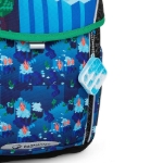 Obrazek Teczka szkolna Bagmaster PRIM 22 D - cube world blue 20 l