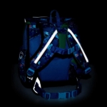 Obrazek Teczka szkolna Bagmaster PRIM 22 D - cube world blue 20 l