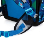 Obrazek Teczka szkolna Bagmaster PRIM 22 D - cube world blue 20 l
