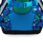 Obrazek Teczka szkolna Bagmaster PRIM 22 D - cube world blue 20 l