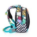 Obrazek Plecak szkolny Bagmaster VEGA 22 A - miś wielokolorowy 22 l