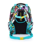 Obrazek Plecak szkolny Bagmaster VEGA 22 A - miś wielokolorowy 22 l