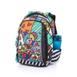 Obrazek Plecak szkolny Bagmaster VEGA 22 A - miś wielokolorowy 22 l