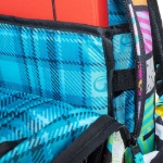 Obrazek Plecak szkolny Bagmaster VEGA 22 A - miś wielokolorowy 22 l