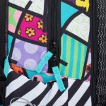 Obrazek Plecak szkolny Bagmaster VEGA 22 A - miś wielokolorowy 22 l