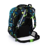 Obrazek Plecak szkolny Bagmaster VEGA 22 B - dinozaury niebieski 22 l