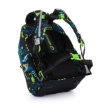Obrazek Plecak szkolny Bagmaster VEGA 22 B - dinozaury niebieski 22 l