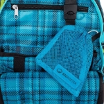 Obrazek Plecak szkolny Bagmaster VEGA 22 B - dinozaury niebieski 22 l
