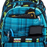 Obrazek Plecak szkolny Bagmaster VEGA 22 B - dinozaury niebieski 22 l