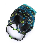 Obrazek Plecak szkolny Bagmaster VEGA 22 B - dinozaury niebieski 22 l