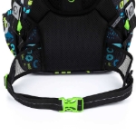 Obrazek Plecak szkolny Bagmaster VEGA 22 B - dinozaury niebieski 22 l