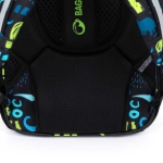 Obrazek Plecak szkolny Bagmaster VEGA 22 B - dinozaury niebieski 22 l