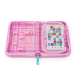 Obrazek Piórnik szkolny Bagmaster PRIM 22 A - miś różowy