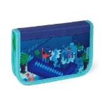 Obrazek Piórnik szkolny Bagmaster PRIM 22 D - cube world blue