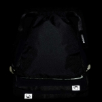 Obrazek Bagmaster Torba LUMI 22 C szkolna na kapcie / worek gimnastyczny - fighter green 1,5 l