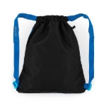 Obrazek Bagmaster PRIM 22 D worek szkolny na kapcie / worek gimnastyczny - cube world niebieski 1,2 l