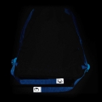 Obrazek Bagmaster PRIM 22 D worek szkolny na kapcie / worek gimnastyczny - cube world niebieski 1,2 l