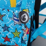 Obrazek Bagmaster LUMI 22 B duży zestaw szkolny dla pierwszoklasistów - pies Britto wielokolorowy 23 l