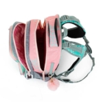 Obrazek Plecak szkolny Bagmaster DOPI 23 B - Jednorożec i króliki różowy 22 l